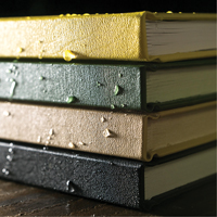 Livre reli&eacute;, Couverture rigide, Jaune, 160 Pages, 4-5/8" , 7-1/4"  Les Fournitures Industrielles Méga