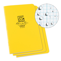 Carnet de notes, Couverture souple, Jaune, 48 Pages, 4-5/8" , 7"  Les Fournitures Industrielles Méga