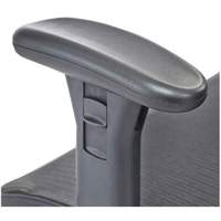 Chaise &eacute;conomique pour personnes de taille forte ou grandes, Mailles, Noir, Capacit&eacute; 450 lb Les Fournitures Industrielles Méga