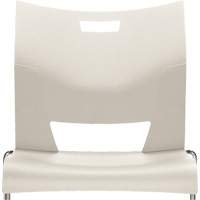 Chaise de formation sans bras Duet, Plastique, Hauteur 33-1/4", Capacit&eacute; 350 lb, Blanc Les Fournitures Industrielles Méga