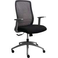 Era Series Adjustable Office Chair, Fabric/Mesh, Black, 275 lbs. Capacity Les Fournitures Industrielles Méga