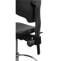 Tabouret robuste et ergonomique, Stationnaire, Ajustable, 39” - 48”, Polyur&eacute;thane Si&egrave;ge, Noir Les Fournitures Industrielles Méga