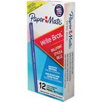 Stylo &agrave; bille Paper Mate Write Bros, Bleu, 1 mm Les Fournitures Industrielles Méga