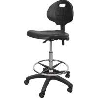 Tabouret robuste et ergonomique, Mobile, Ajustable Hauteur, Capacit&eacute; 250 lb Les Fournitures Industrielles Méga