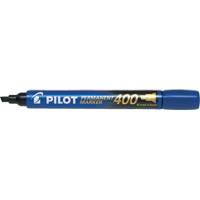 400 Permanent Marker, Blue, Chisel Tip Les Fournitures Industrielles Méga