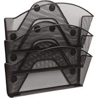 Classeur magn&eacute;tique en treillis m&eacute;tallique Onyx, 3 pochettes Les Fournitures Industrielles Méga