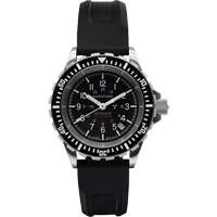 Grande montre automatique de plong&eacute;e, Num&eacute;rique, &agrave; piles, 41 mm, Noir Les Fournitures Industrielles Méga