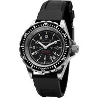 Grande montre automatique de plong&eacute;e, Num&eacute;rique, &agrave; piles, 41 mm, Noir Les Fournitures Industrielles Méga
