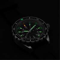 Grande montre automatique de plong&eacute;e, Num&eacute;rique, &agrave; piles, 41 mm, Noir Les Fournitures Industrielles Méga
