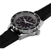 Grande montre automatique de plong&eacute;e, Num&eacute;rique, &agrave; piles, 41 mm, Noir Les Fournitures Industrielles Méga