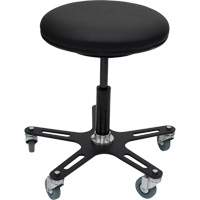 Tabouret Industriel OmniStool, Mobile, Ajustable, 22-1/2", Vinyle Si&egrave;ge Les Fournitures Industrielles Méga