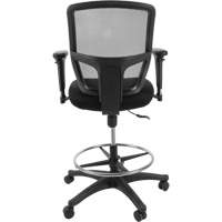 Mesh Work Stool, Mobile, Adjustable Height, 450 lbs. Capacity Les Fournitures Industrielles Méga