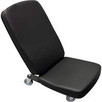 Mini chaise industrielle FLEX, Vinyle, Noir, Capacit&eacute; 280 lb Les Fournitures Industrielles Méga