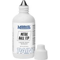 Marqueur Paint-Riter avec pointe en bille m&eacute;tallique, Liquide, Blanc Les Fournitures Industrielles Méga