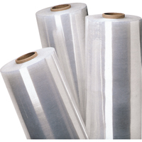 Stretch Wrap, Blown, 80 (20.3 micrometers), 18" x 1500' Les Fournitures Industrielles Méga