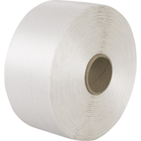Feuillard en cordon li&eacute;, Cordon en polyester, 1/4" la x 7800' lo, Calibre Manuel Les Fournitures Industrielles Méga