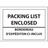 Pochettes pour bordereau d'exp&eacute;dition, 4" lo x 5" la, Style Insertion par l'arri&egrave;re Les Fournitures Industrielles Méga