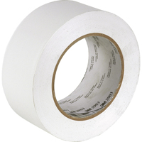 Rubans adh&eacute;sifs en vinyle 3903, 50 mm (2") la x 45,5 m (149,25') lo, 6,3 mils, Blanc Les Fournitures Industrielles Méga