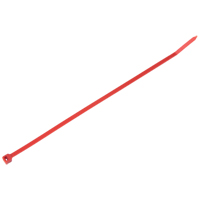 Intermediate Cable Ties, 8" Long, 40 lbs. Tensile Strength, Red Les Fournitures Industrielles Méga