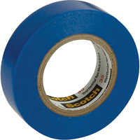 Rubans en vinyle pour codage en couleurs 35 Scotch, 12,7 mm (1/2") x 20,1 m (66'), Bleu, 7 mils Les Fournitures Industrielles Méga