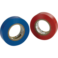 Rubans en vinyle pour codage en couleurs 35 Scotch, 12,7 mm (1/2") x 20,1 m (66'), Bleu, 7 mils Les Fournitures Industrielles Méga