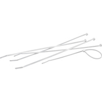 Cable Ties, 4" Long, 18 lbs. Tensile Strength, Natural Les Fournitures Industrielles Méga