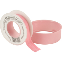Ruban en Teflon - Pour filets de conduite d'eau, 260" lo x 1/2" la, Rose Les Fournitures Industrielles Méga
