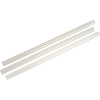 Glue Sticks, 7/16" Dia. x 10.0" L, Clear Les Fournitures Industrielles Méga