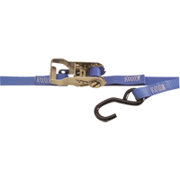 Heavy-Duty Utility Straps, S-Hook, 1" W x 15' L, 500 lbs. (230 kg) Working Load Limit Les Fournitures Industrielles Méga