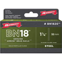 Clous Brad pour agrafeuse & pistolets-agrafeurs &agrave; percussion Arrow & Aurora Les Fournitures Industrielles Méga