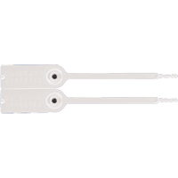 Gemini&reg; Tote Seals, 7-1/4", Plastic, Pull-Through Les Fournitures Industrielles Méga