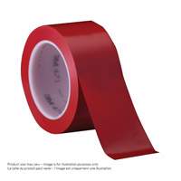 471 Vinyl Tape, 38 mm (1-1/2") W x 32.9 m (108') L, 5.3 mils, Red Les Fournitures Industrielles Méga