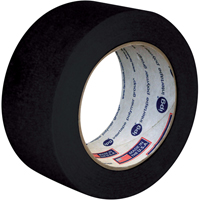 Utility Grade Coloured Masking Tape, 24 mm (1") x 55 m (180'), Black Les Fournitures Industrielles Méga