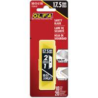 SKB-2S Dual-Edge Stainless Steel Safety Blades, Single Style Les Fournitures Industrielles Méga
