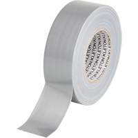 Utility Grade Duct Tape, 9 mils, Silver, 50 mm (2") x 55 m (180') Les Fournitures Industrielles Méga