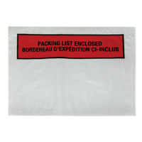 Packing List Envelope, 7" L x 5-1/2" W, Backloading Style Les Fournitures Industrielles Méga