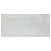 Pochette vierge pour bordereau d'exp&eacute;dition, 10" lo x 5-1/2" la, Style Insertion par l'arri&egrave;re Les Fournitures Industrielles Méga