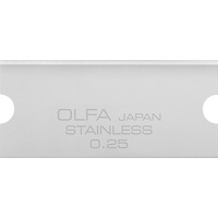 Glass Scraper Replacement Blades, Single Style Les Fournitures Industrielles Méga