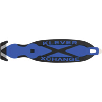 Couteau de s&eacute;curit&eacute; Klever Xchange, Lame de 1-3/8" Les Fournitures Industrielles Méga