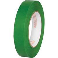 Premium Safe Tack Masking Tape, 24 mm (61/64") x 55 m (180.4'), Green Les Fournitures Industrielles Méga