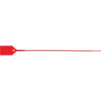 Standard-Duty Security Seal, 12", Plastic, Plastic Seal Les Fournitures Industrielles Méga