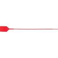 Standard-Duty Security Seal, 12", Plastic, Plastic Seal Les Fournitures Industrielles Méga