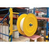 Distributeur de feuillards, Feuillard Polyester/Acier/Polypropyl&egrave;ne, Dia de noyau 16"/8", largeur de rouleau 3"/8"/6" Les Fournitures Industrielles Méga