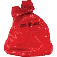 Waste Bags, Bio-Hazard, 50" L x 37" W, 2 mils Les Fournitures Industrielles Méga