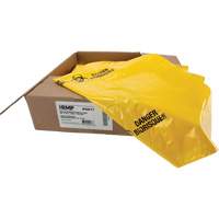 Waste Bags, Bio-Hazard, 38" L x 30" W, 2 mils Les Fournitures Industrielles Méga