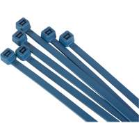 Attache-c&acirc;bles d&eacute;tectables par d&eacute;tecteur de m&eacute;taux, 6" lo, R&eacute;sistance &agrave; la traction 120 lb Les Fournitures Industrielles Méga