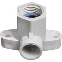 Raccord coude applique Flowguard Gold, Noeud x FPT, PVC-C, 1/2" Les Fournitures Industrielles Méga