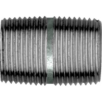 Close Pipe Nipple, Galvanized, 1", NPT x NPT Les Fournitures Industrielles Méga