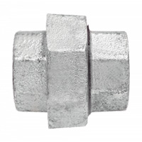 Raccord union pour tuyau, 1/8", Fer galvanis&eacute;, FPT Les Fournitures Industrielles Méga