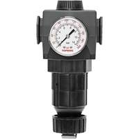 D&eacute;tendeur avec jauge Modulair 400, 3/4" NPTF, PSI max. de 125 PSI, Canalisation/Modulaire Les Fournitures Industrielles Méga